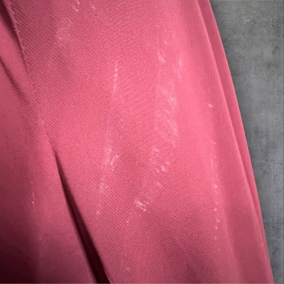 AZAZIE PAMELA Mulberry A-Line V-Neck Pleated Chiffon‎ Dress - Picture 5 of 16